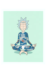 Print "Rick-Sama" by Jee Saya